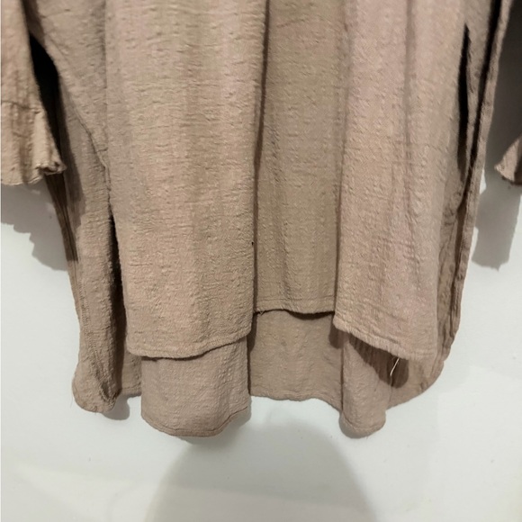 Elegant Beige Ruffle Tunic -renaissance, costume Boho - Picture 4 of 8